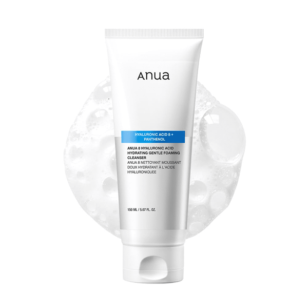 Anva foam wash anua 8 Hyaluronic Acid Hydracting Gentle Foaming Cleansher -150ml