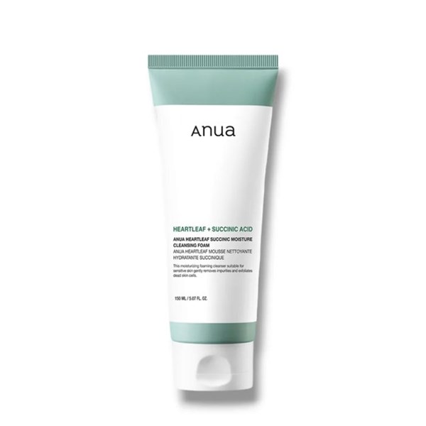 Anva Heartleaf Succinic Moisture Cleansing Foam (150 ml)